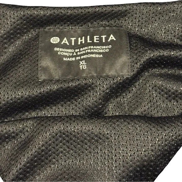 Athleta  Black full zip Hooded Day Drift Jacket womens XL - Picture 7 of 8
